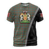 Personalized Clan Bisset 2 Tartan Shirt with Scotland Coat of Arms & Custom Name MD92